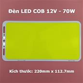 Bảng đèn Led COB công suất 70W siêu sáng 12V - 14V DC Module Led Panel