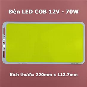 Bảng đèn Led COB công suất 70W siêu sáng 12V - 14V DC Module Led Panel